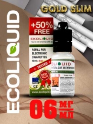 Жидкость для электронных сигарет EcoLiquid Миа Слим, 15 мл, никотин 06 мг/мл