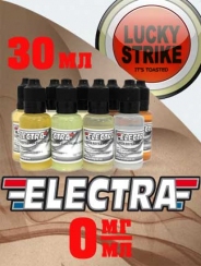 Жидкость для электронных сигарет Electra Lucky Strike, 30 мл, без никотина