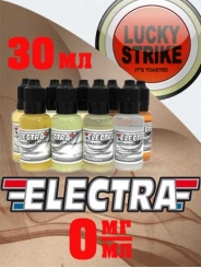 Жидкость для электронных сигарет Electra Lucky Strike, 30 мл, без никотина