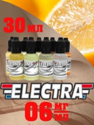 Жидкость для электронных сигарет Electra Лимон 30 мл, никотин 6 мг/мл