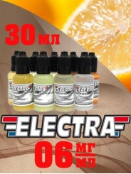 Жидкость для электронных сигарет Electra Лимон 30 мл, никотин 6 мг/мл