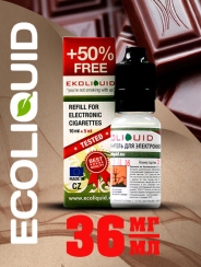 Жидкость для электронных сигарет EcoLiquid Шоколад, 15 мл, никотин 36 мг/мл