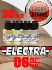 Жидкость для электронных сигарет Electra Lucky Strike, 30 мл, никотин 06 мг/мл