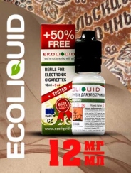 Жидкость для электронных сигарет EcoLiquid Тульский пряник, 15 мл, никотин 12 мг/мл