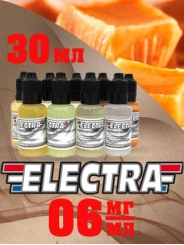 Жидкость для электронных сигарет Electra Карамель 30 мл, никотин 06 мг/мл