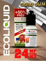 Жидкость для электронных сигарет EcoLiquid Миа Слим, 15 мл, никотин 24 мг/мл