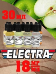 Жидкость для электронных сигарет Electra Зеленое яблоко 30 мл, никотин 18 мг/мл