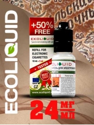 Жидкость для электронных сигарет EcoLiquid Тульский пряник, 15 мл, никотин 24 мг/мл