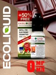 Жидкость для электронных сигарет EcoLiquid Шоколад, 15 мл, без никотина