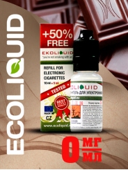 Жидкость для электронных сигарет EcoLiquid Шоколад, 15 мл, без никотина