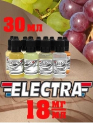 Жидкость для электронных сигарет Electra Виноград 30 мл, никотин 18 мг/мл