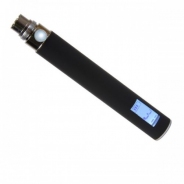 Аккумулятор для электронной сигареты с LCD дисплеем повышенной ёмкости 1100 мАч чёрного цвета