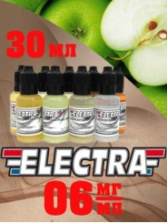 Жидкость для электронных сигарет Electra Зеленое яблоко 30 мл, никотин 6 мг/мл
