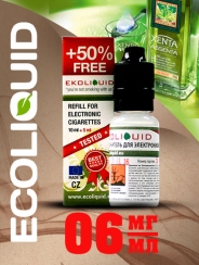 Жидкость для электронных сигарет EcoLiquid Абсент, 15 мл, никотин 06 мг/мл