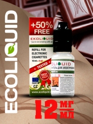 Жидкость для электронных сигарет EcoLiquid Шоколад, 15 мл, никотин 12 мг/мл