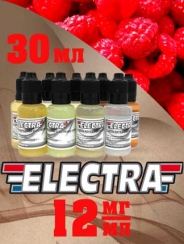 Жидкость для электронных сигарет Electra Малина 30 мл, никотин 12 мг/мл