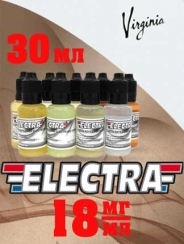 Жидкость для электронных сигарет Electra Вирджиния, 30 мл, никотин 18 мг/мл